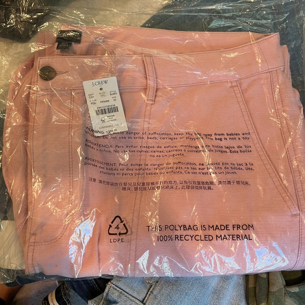 J Crew Pink Pants